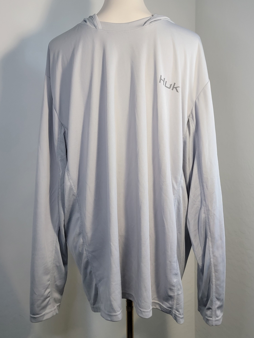Huk Icon X Long Sleeve Men's Hoodie Lightweight Fishing Outdoors Size XXL